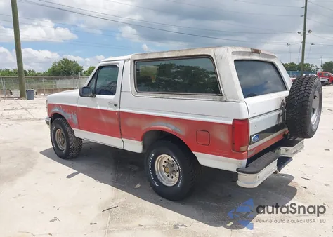 1992 Ford Bronco U100 from USA, damaged, VIN 1FMEU15N4NLA30320